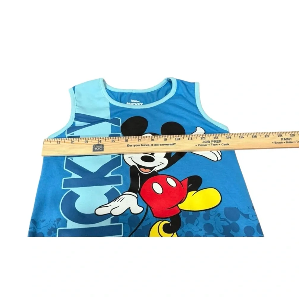 Disney Junior Mickey Mouse Graphic Tank‎ Top Girls Size 5/6 Extreme Concepts